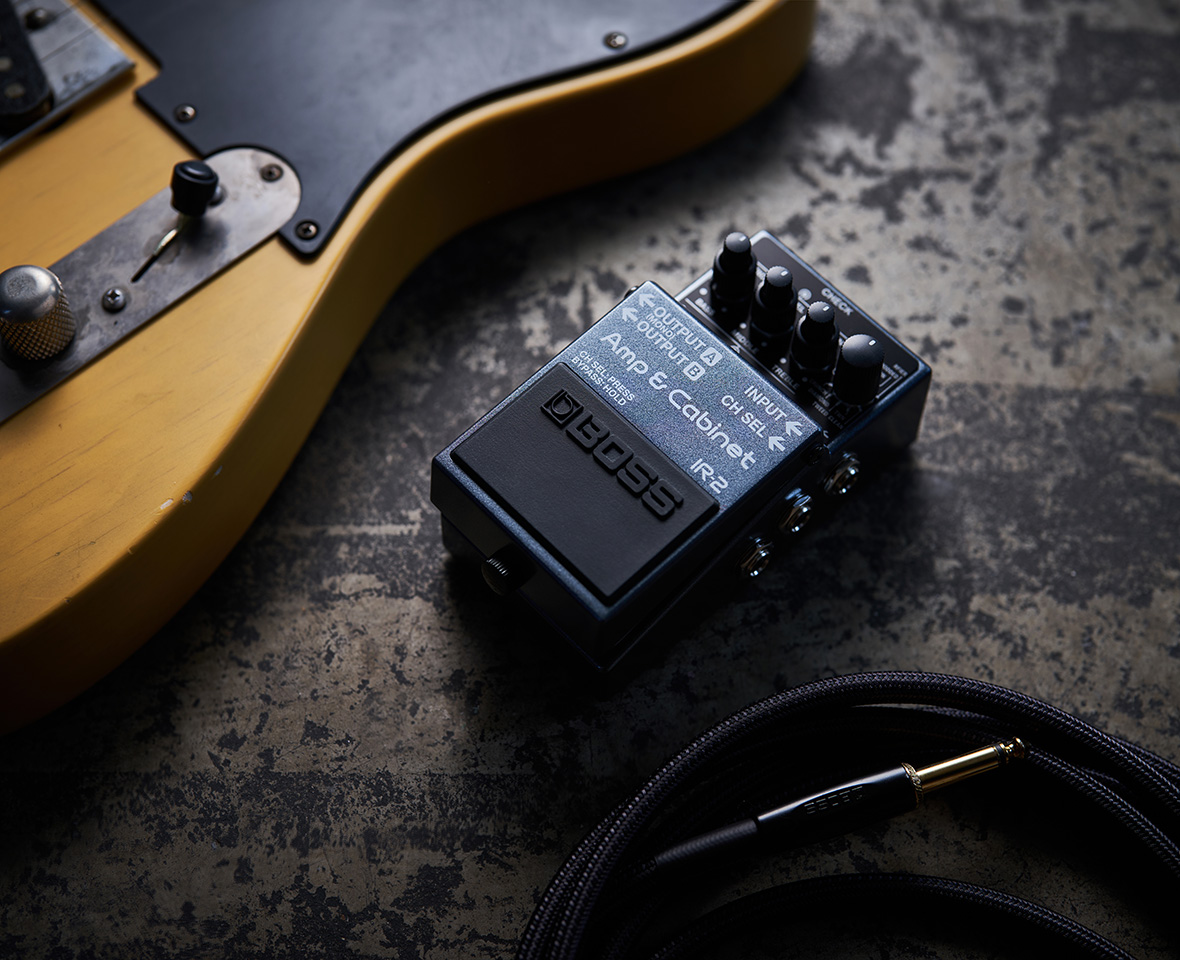 BOSS『IR-2 Amp & Cabinet』アンプ / キャビネット・シミュレーター