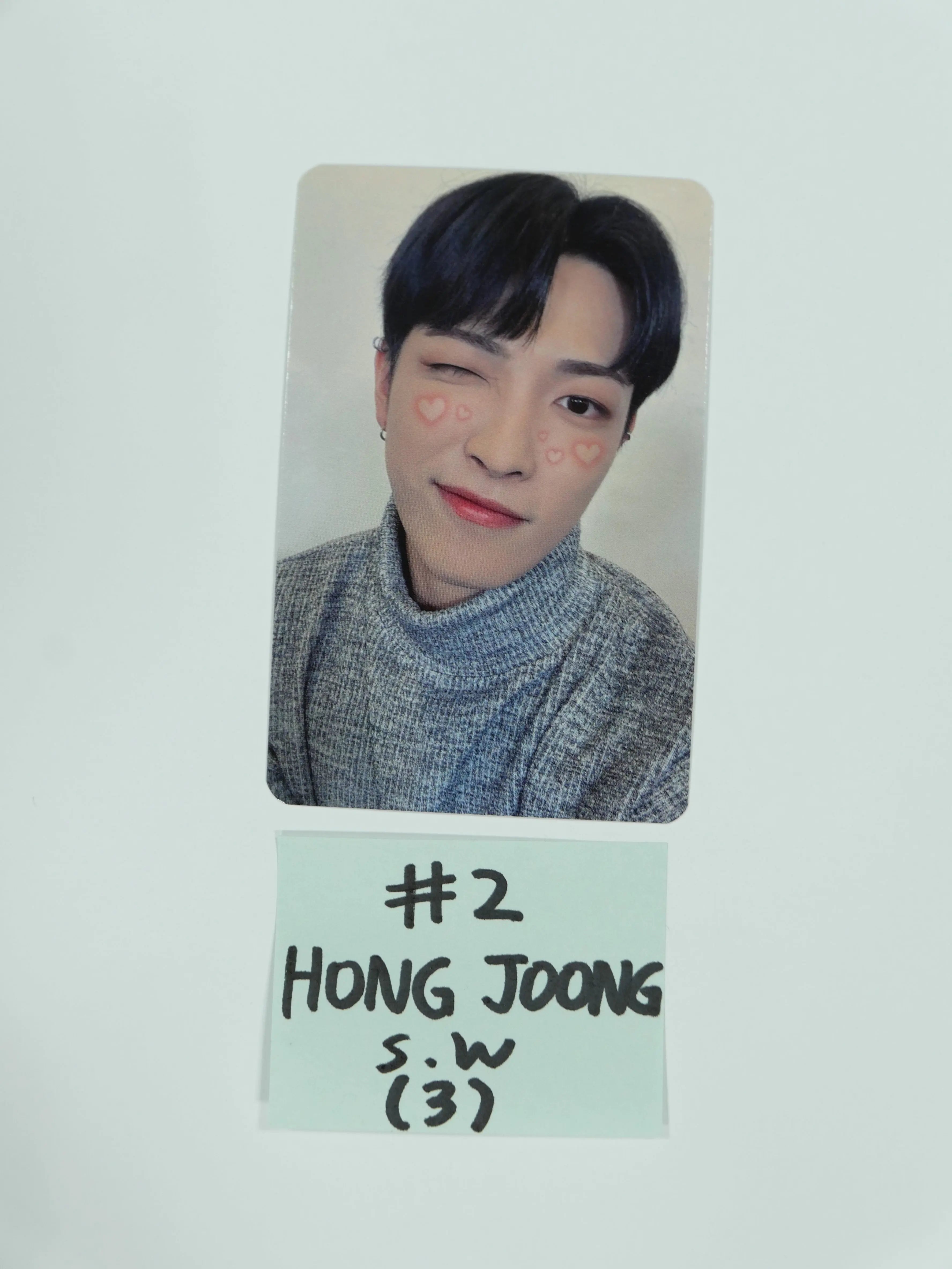 Ateez 'Zero Fever Part 3' - Soundwave Fansign Event Photocard