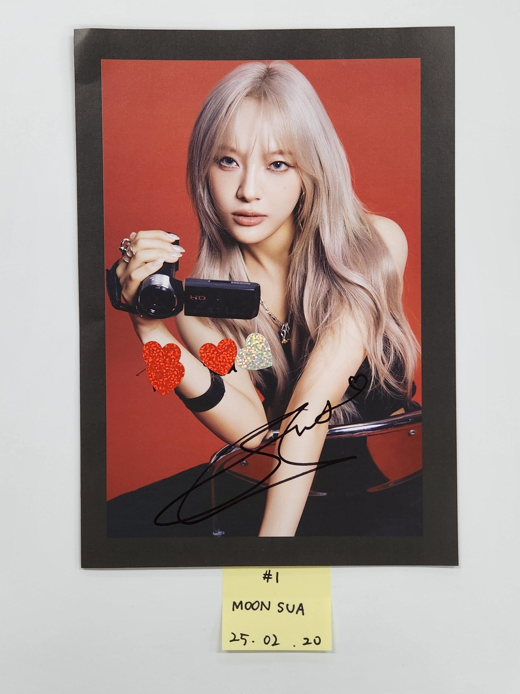 billlie シユン サイン ポラロイド billlie シユン サイン ポラロイド