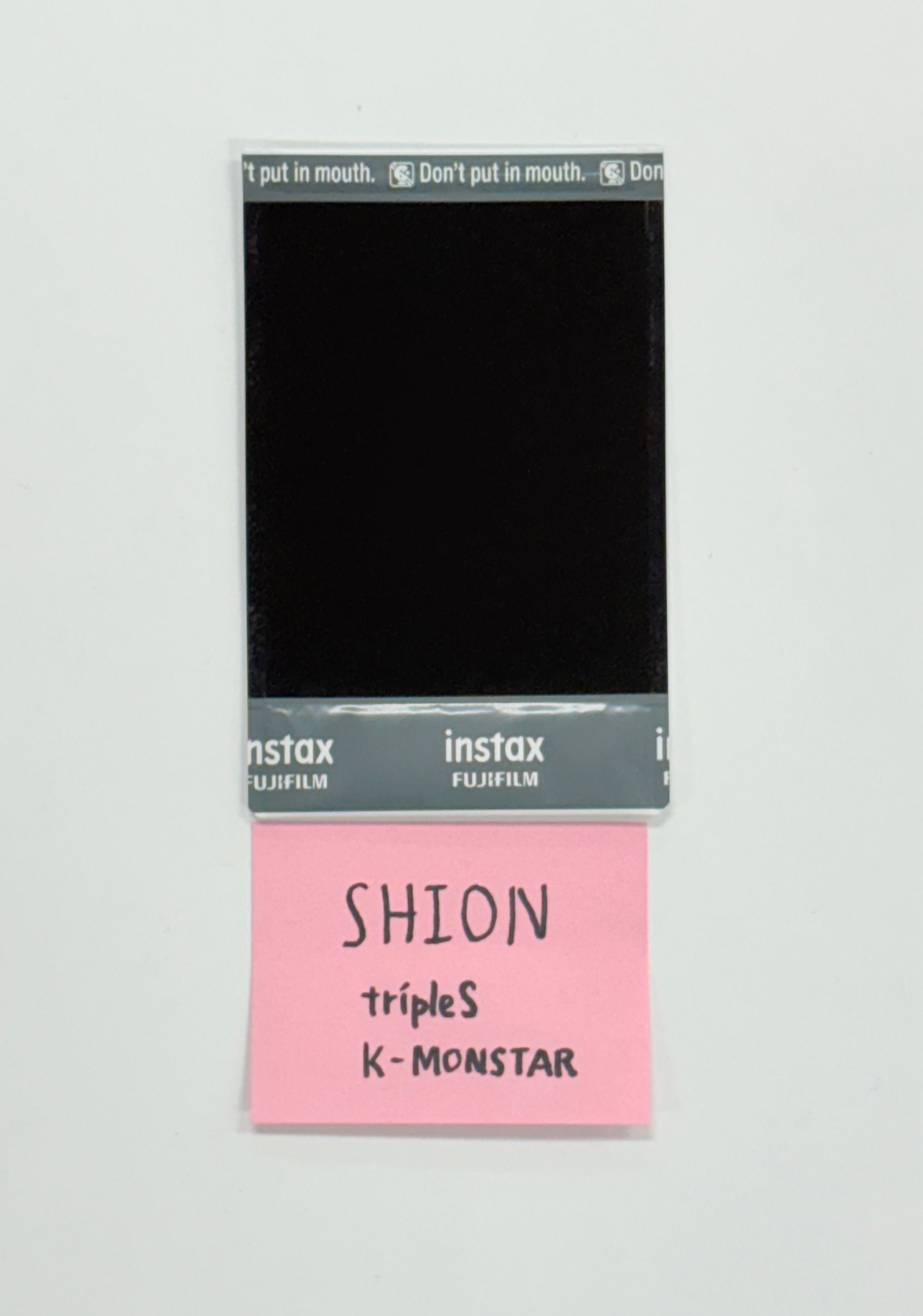 SHION (of TripleS) - Hand Autographed(Signed) Polaroid [26.02.26