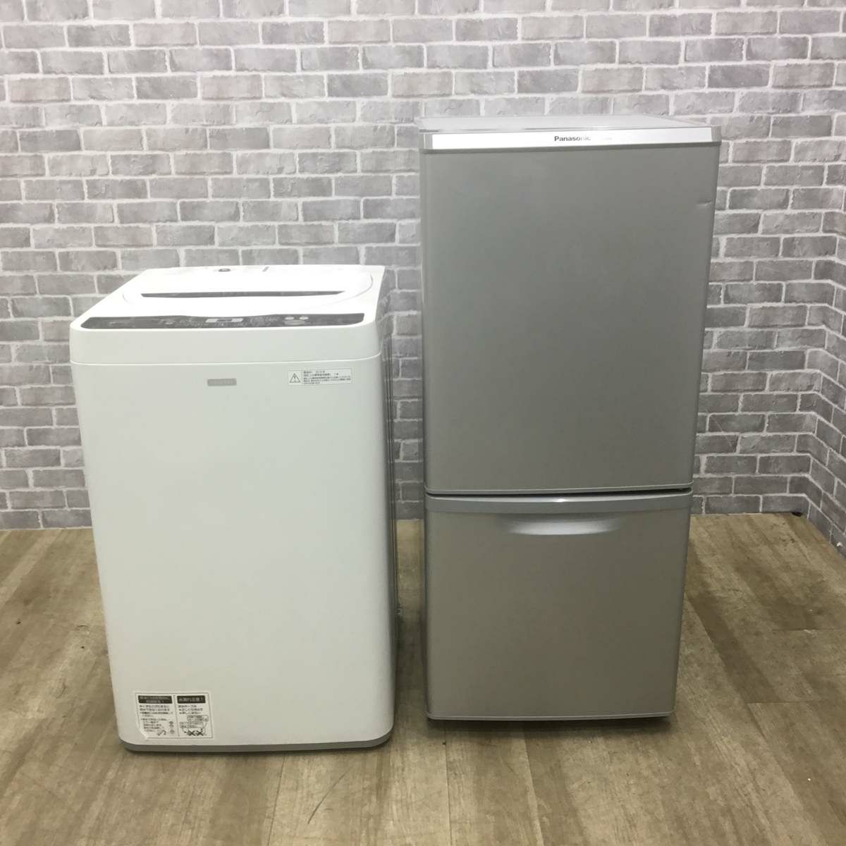 家電2点セット パナソニック 冷蔵庫 138L シャープ 洗濯機 4.5kg