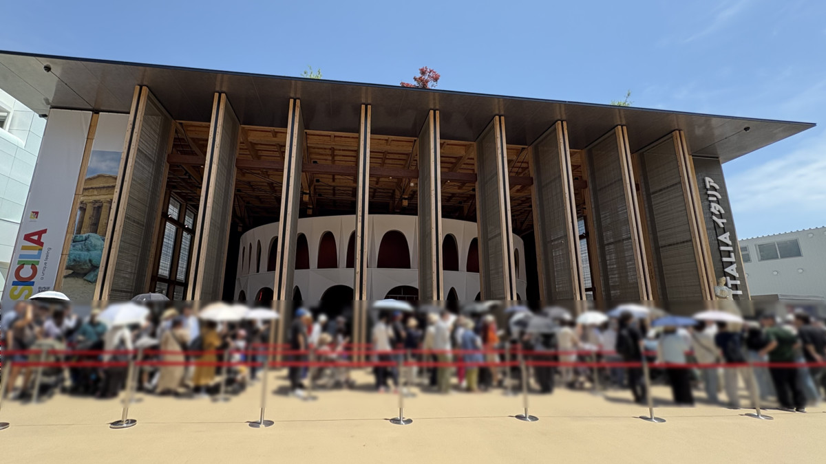 大阪・関西万博】イタリアパビリオン展示作品！待ち時間