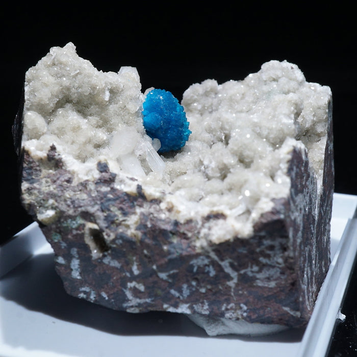 スコレサイト インド産 鉱石 鉱物 ミネラル 標本 原石 母岩付き ③