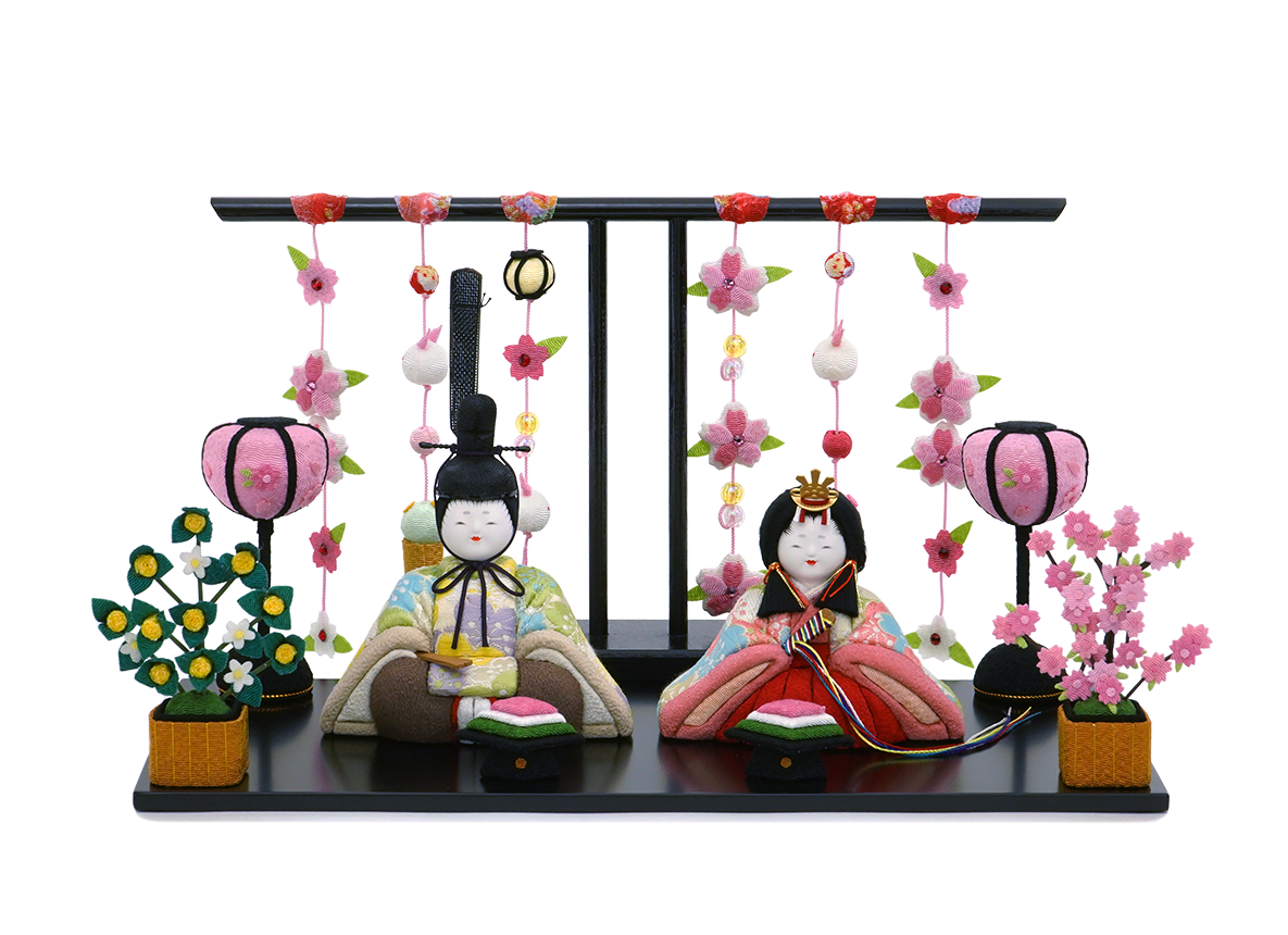 子福雛 花のれん | 五色 雛人形・五月人形の原孝洲