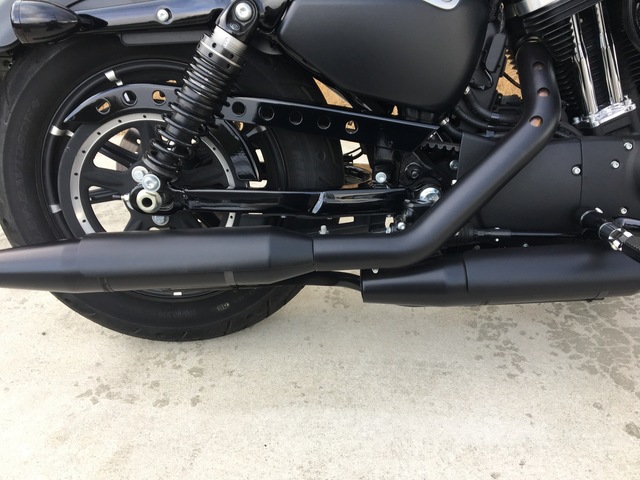 北米マフラーインプレ | スポーツスターアイアンのある生活