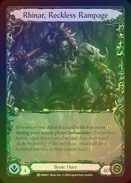 TCG専門店 蓮屋 MtG & FaB & GA / 【RF】[Brute] Rhinar, Reckless