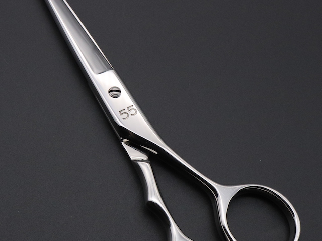 中古シザー】55（5.5インチ）セルフカット用 美容師用 トリマー用 理容