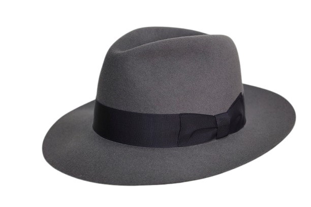 送料無料】アメリカの老舗ブランド KNOX 日本製 ラビットファー つば広