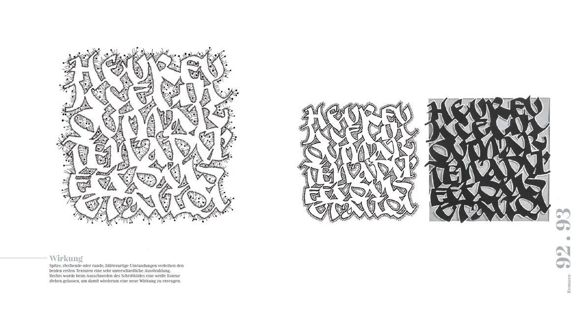 Schriftbilder – experimentelle Kalligrafie | 2329783258602356