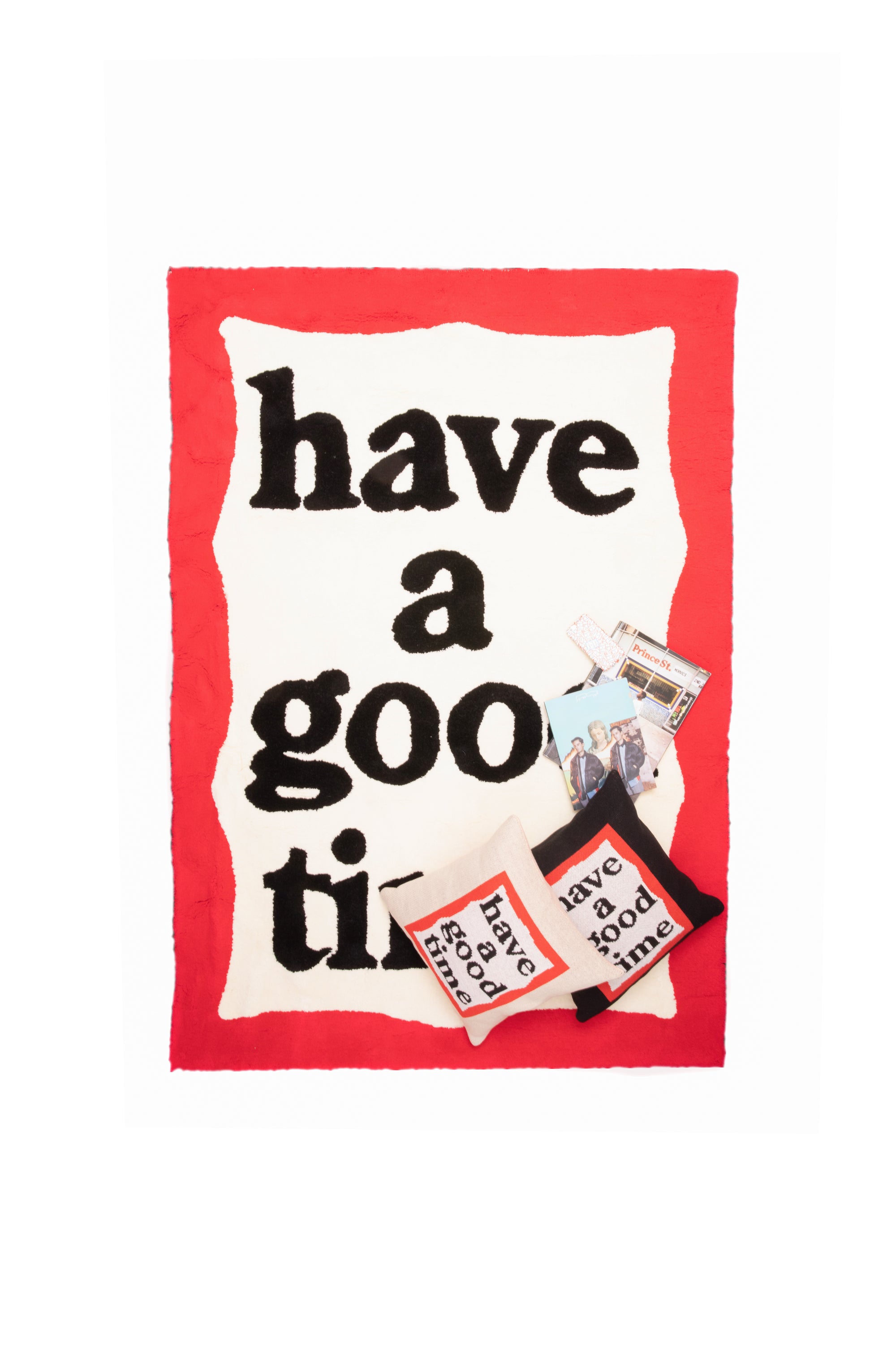 MASSIVE FRAME RUG – have a good time