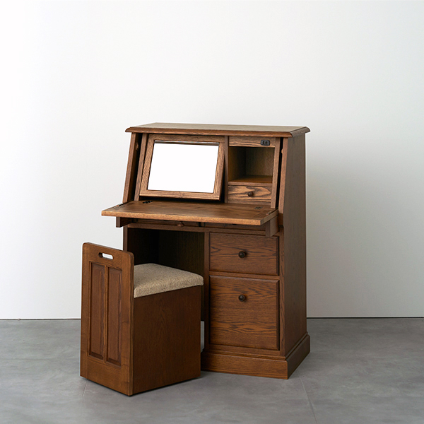 葉山クラシック「ライティングドレッサー(イス付)(COT-88)」 | 葉山家具