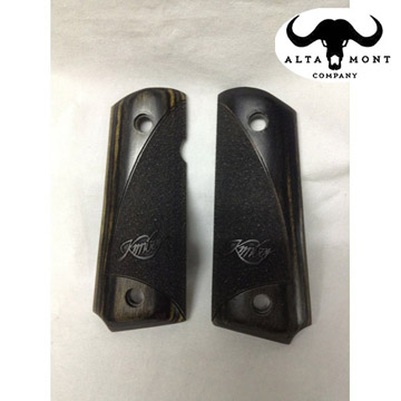 アルタモント Kimber キンバー木製グリップ 実物 WA マルイ