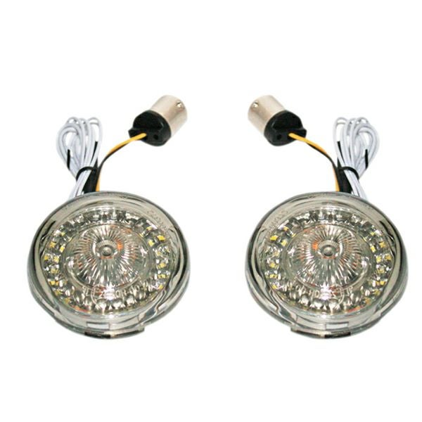 LEDブレットターンシグナル インサートキット アンバー |ハーレー