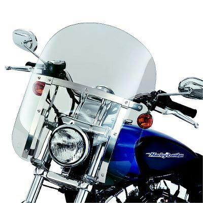 ハーレー、クイックリリース・コンパクト・ウインドシールド