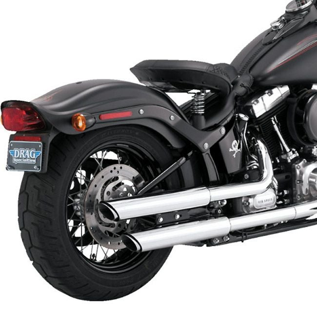 サンダーヘッダー フルエキゾースト・マフラー/ブラック ソフテイル用