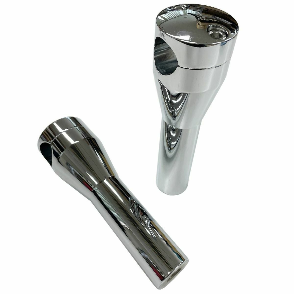 ハーレー用 ハンドル・ライザー クローム・ショート