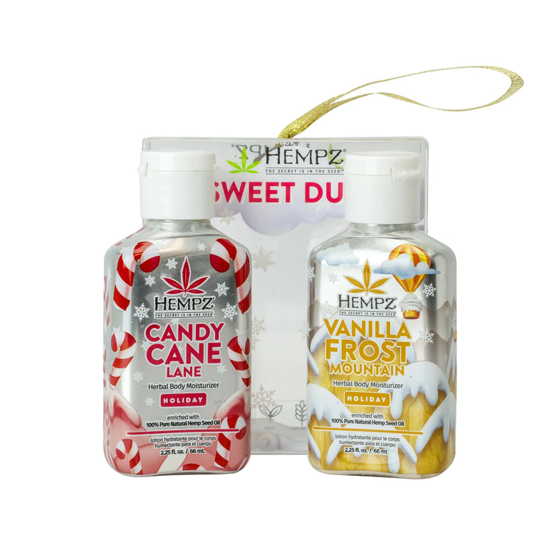 Hempz Travel-size Sweet Duo Herbal Body Moisturizing Lotion for