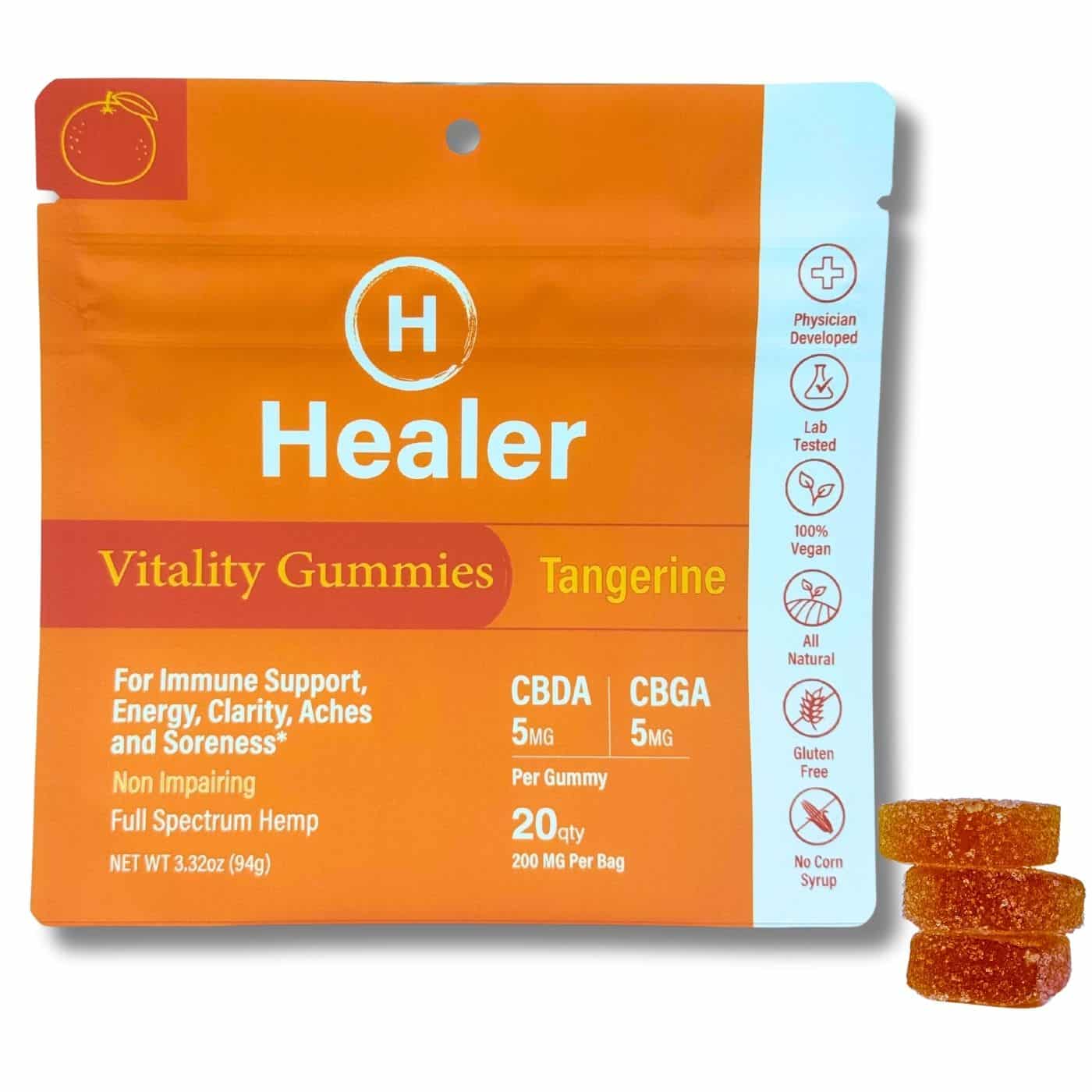 Boost Wellness with 1:1 CBDA & CBGA Gummies - Healer CBD