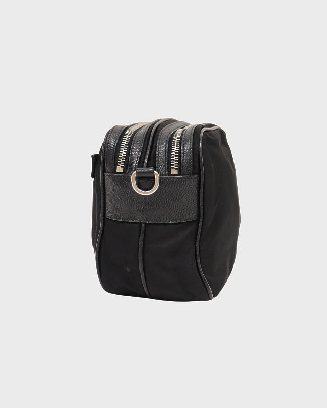 PRADA 三角ロゴ金具ナイロンレザーワンショルダーバッグ | Hedy