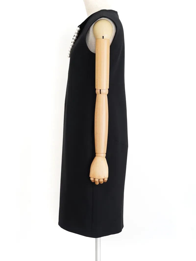 YOKO CHAN（ヨーコチャン）パールドレス（ブラック/サイズ38