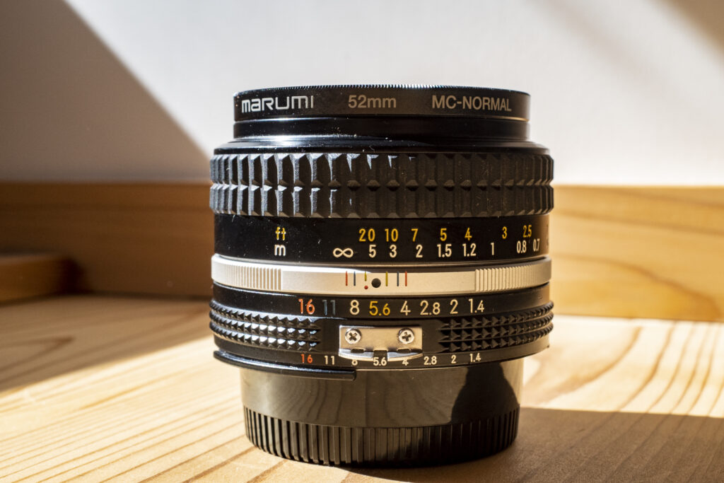 Nikkor-H Auto 50mm F2.0】ニコン F2 用にあえて普及版オート