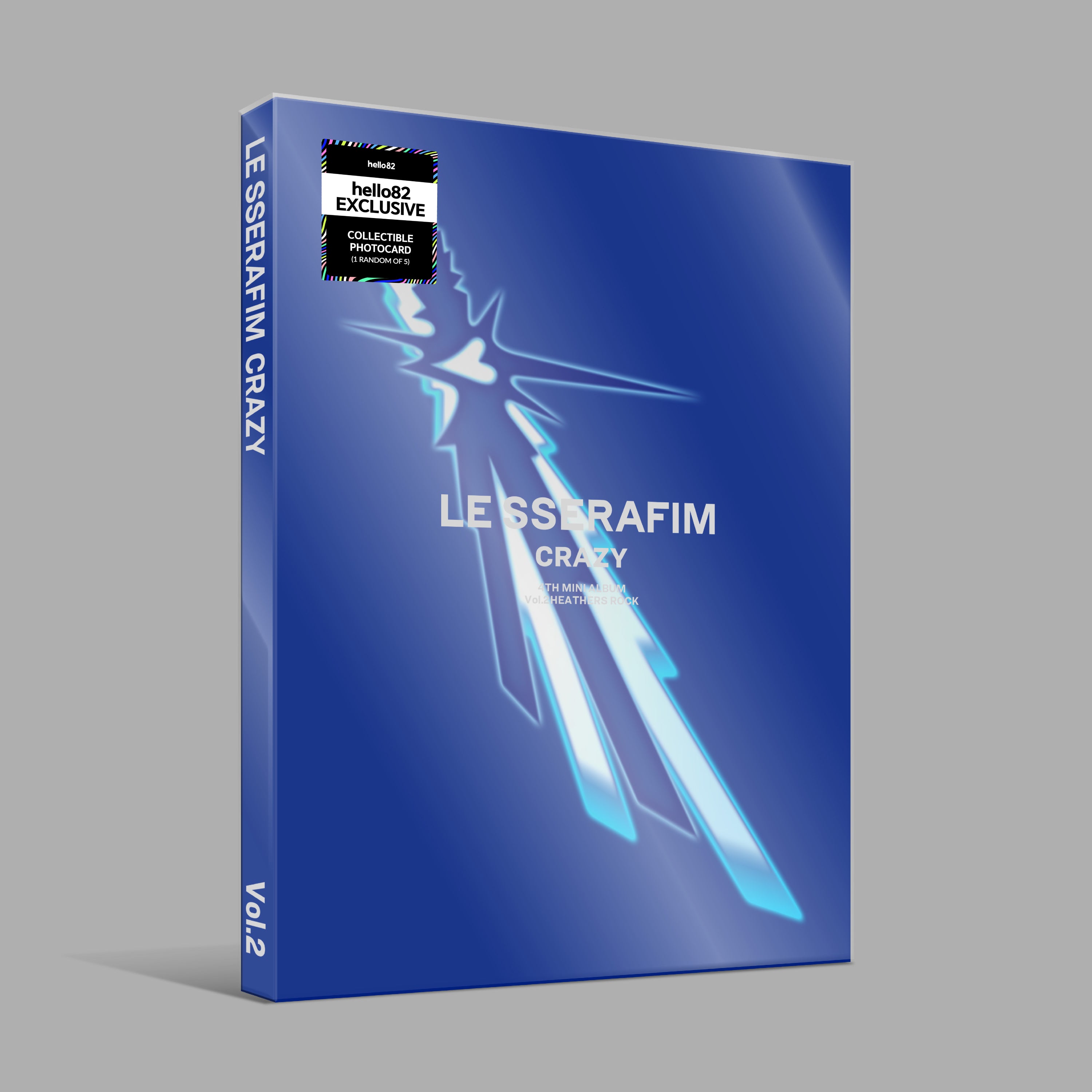 LE SSERAFIM - 4th Mini Album 'CRAZY' (hello82 Exclusive) – hello82