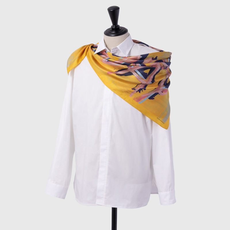 スカーフループ付きベーシックシャツ – HERALBONY