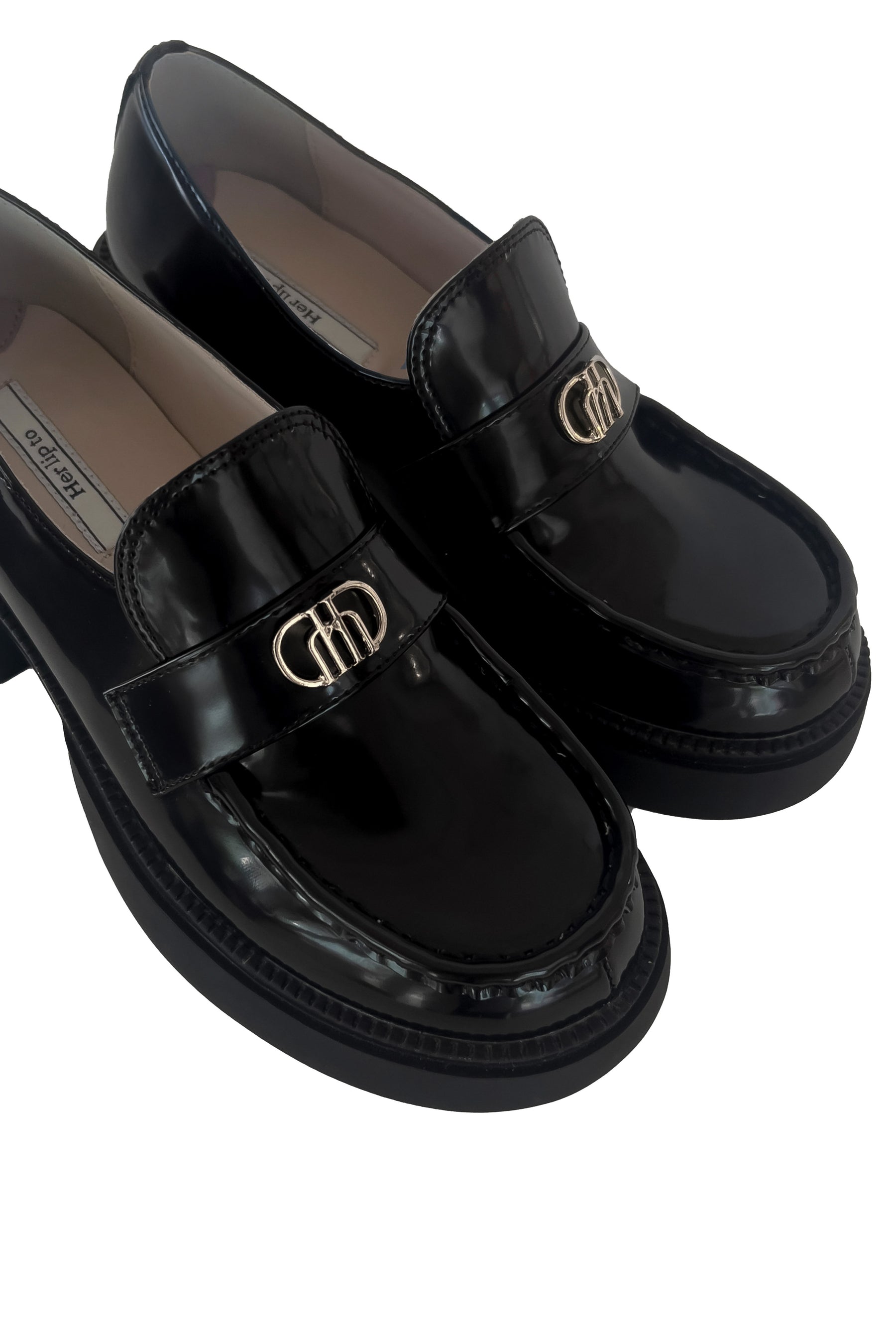 新色】Trois Logo Loafers