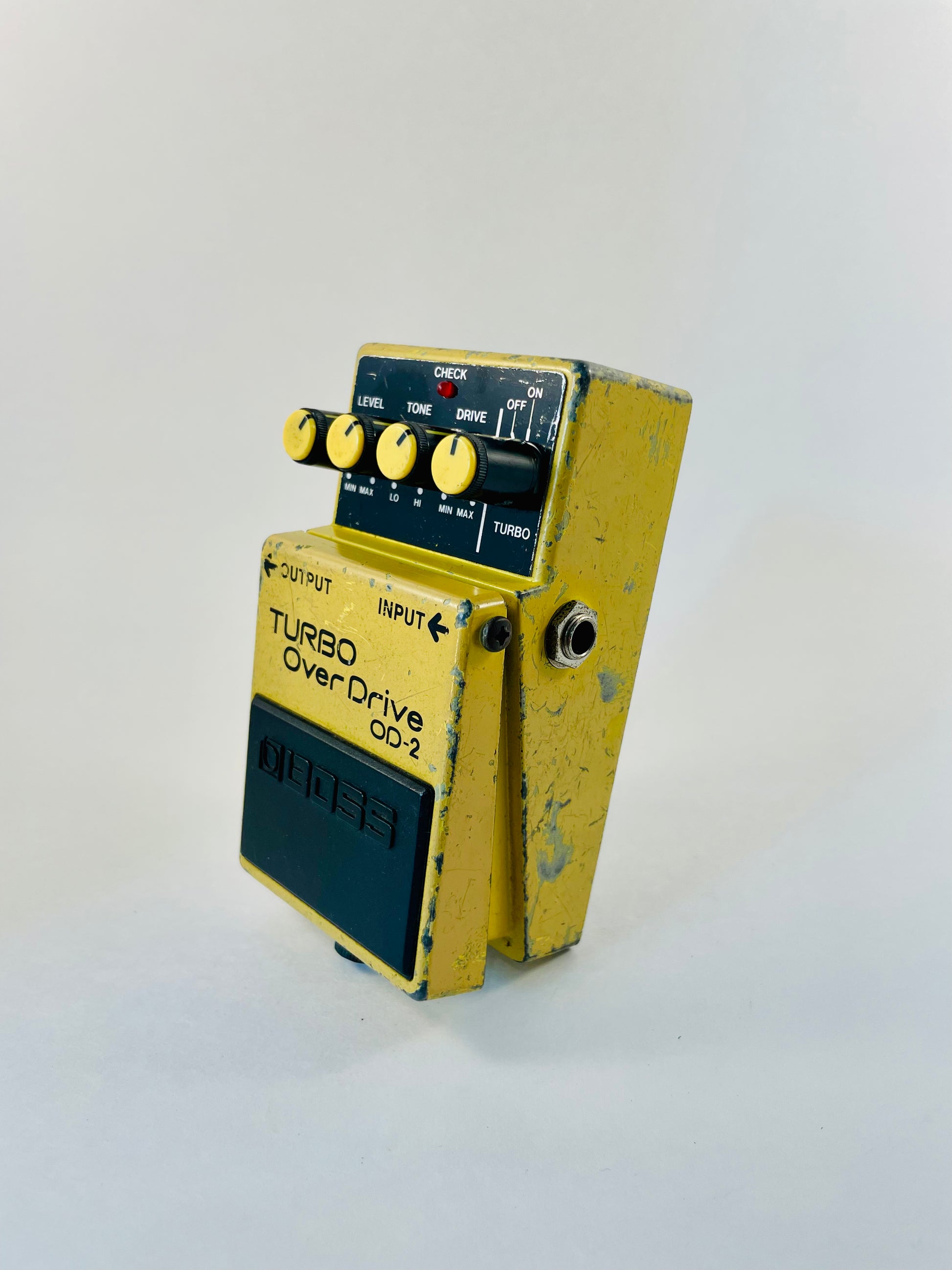Boss OD-2 Turbo OverDrive (Black Label) 1988 - 1995 - Yellow