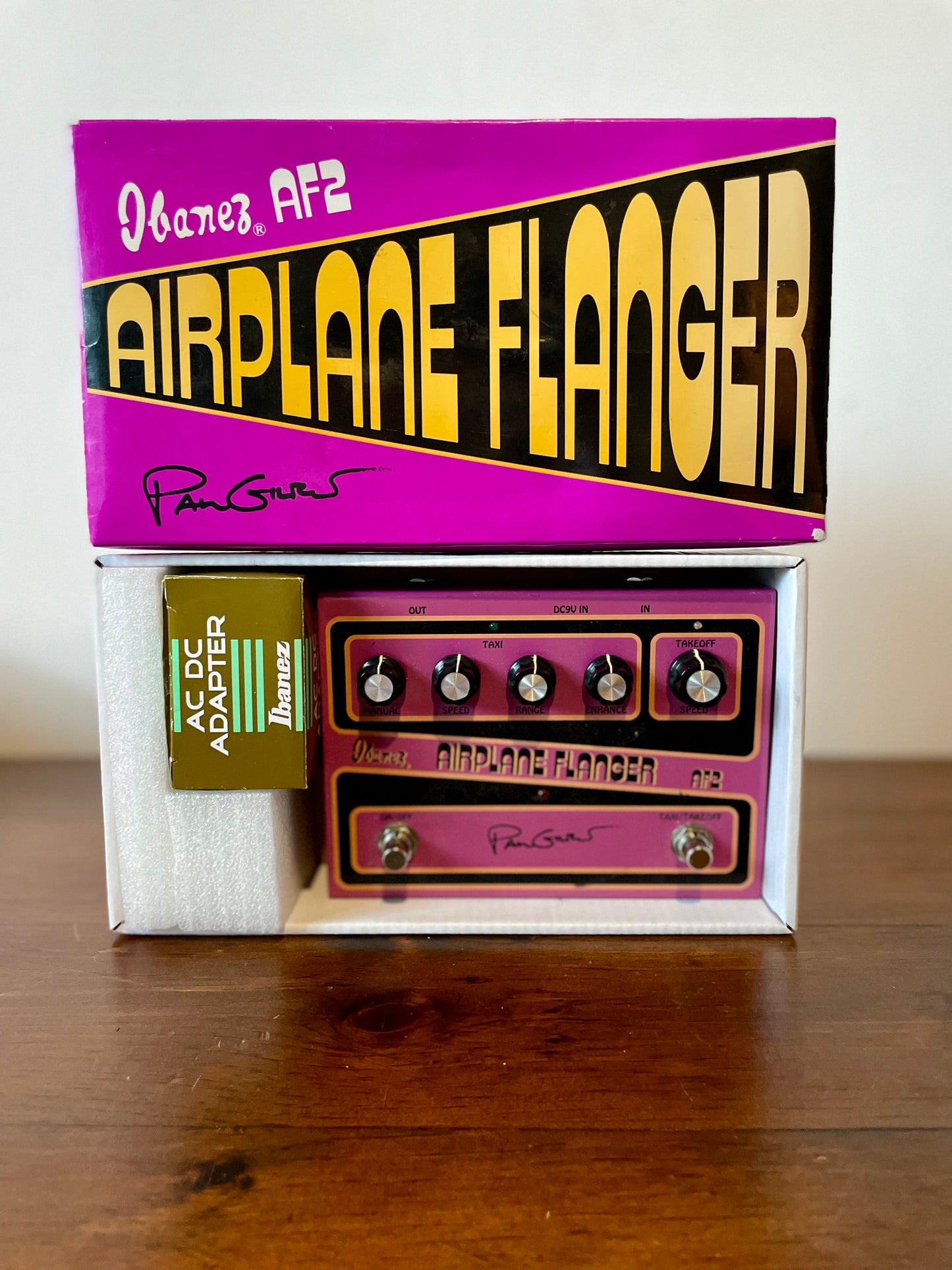 Ibanez AF2 Paul Gilbert Airplane Flanger – Herscheid and the