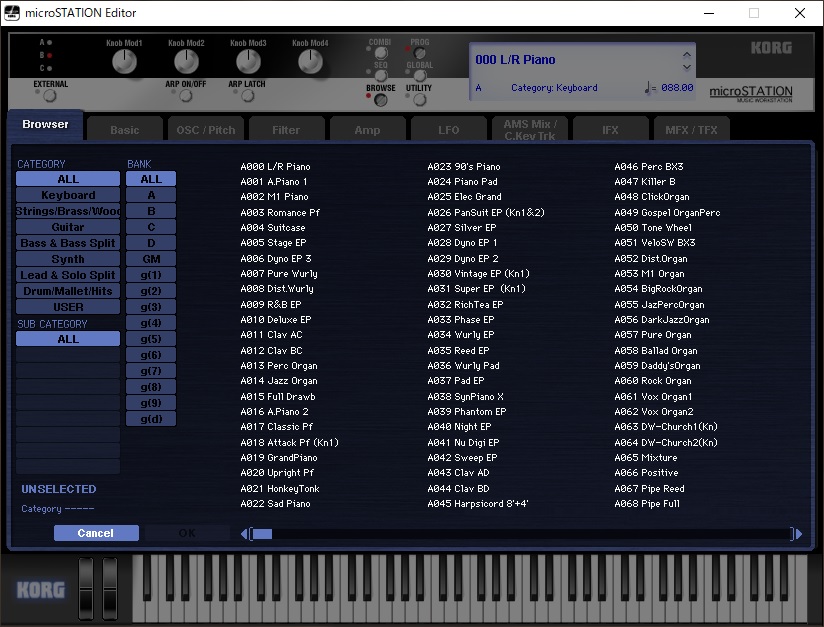 KORG microSTATIONを購入: シンセな日々