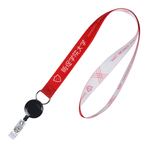 ネックストラップ(リールキータイプ)【販促花子ノベルティ】