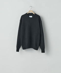 ssstein / シュタイン】EXTRA FINE WOOL WARM KNIT CREW NECK LS