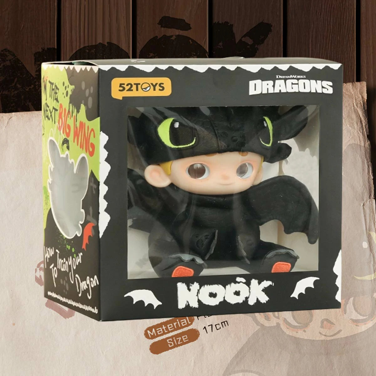 52TOYS NOOK & TOOTHLESS LIMITED EDITION PLUSH TOY