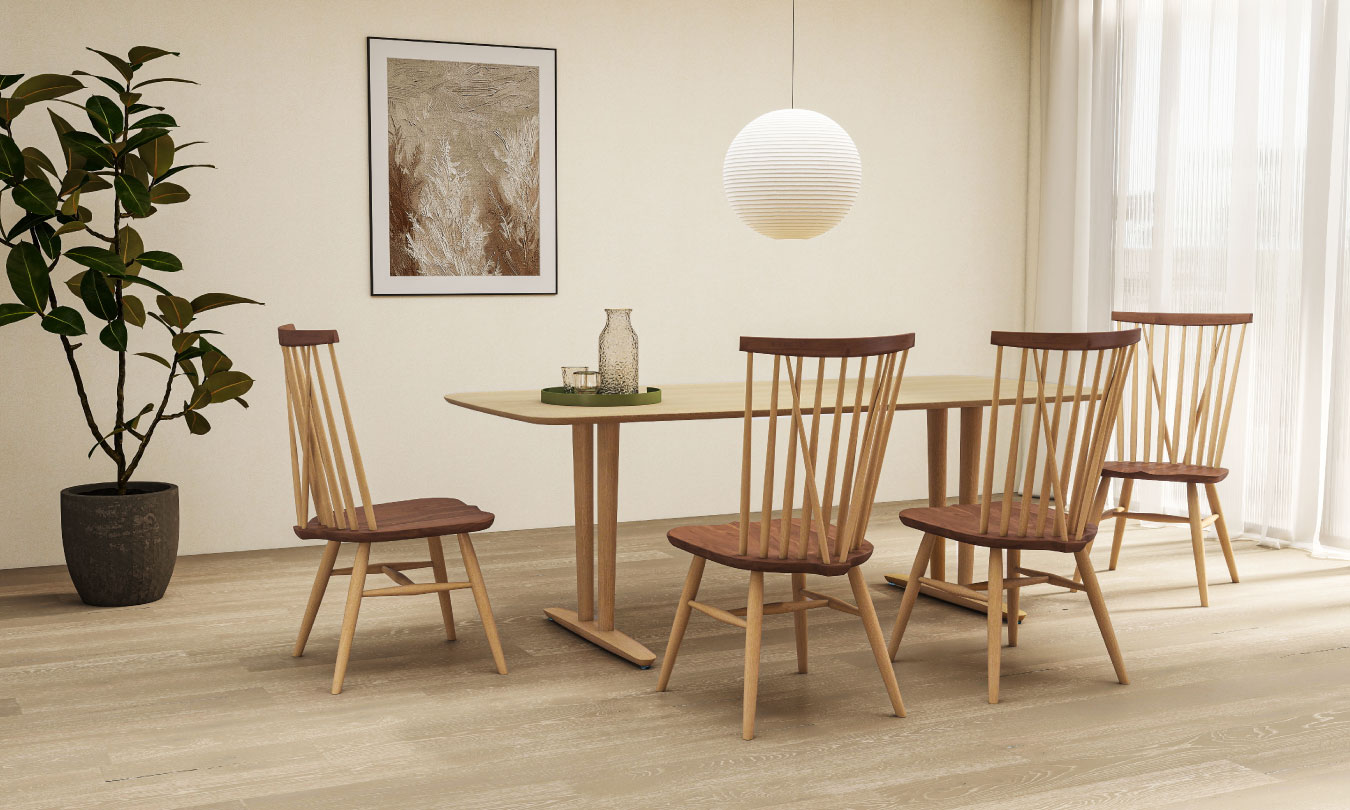 取付無料！飛騨産業 天然木オーク材 ニューマッキンレイ ウィンザー