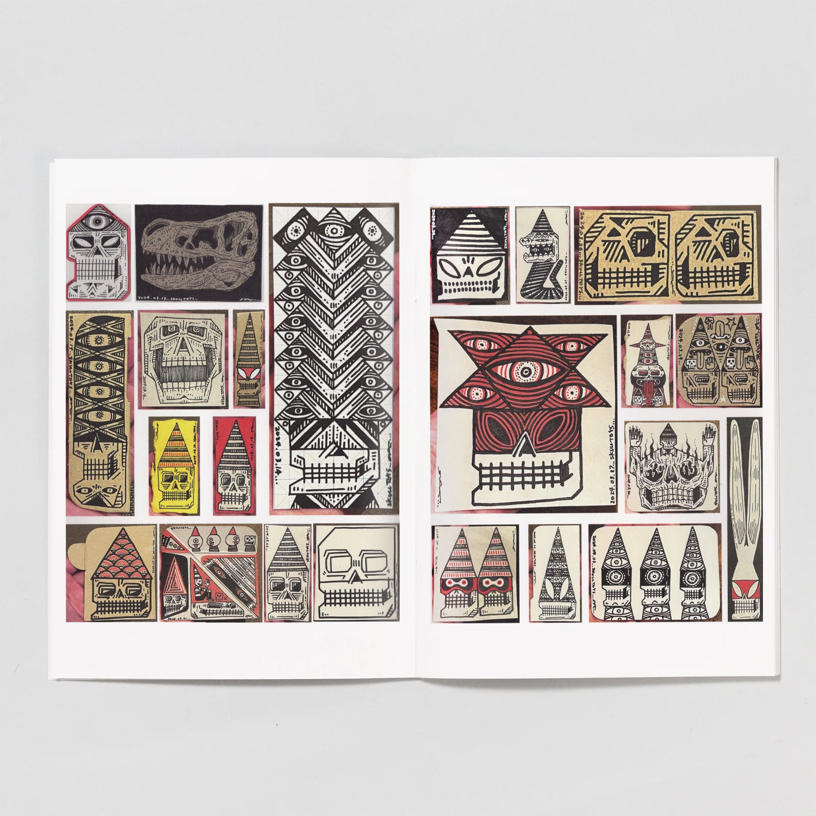 サイン本】SKULL TOYS DAILY SKETCH Vol.3 – ボリス雑貨店