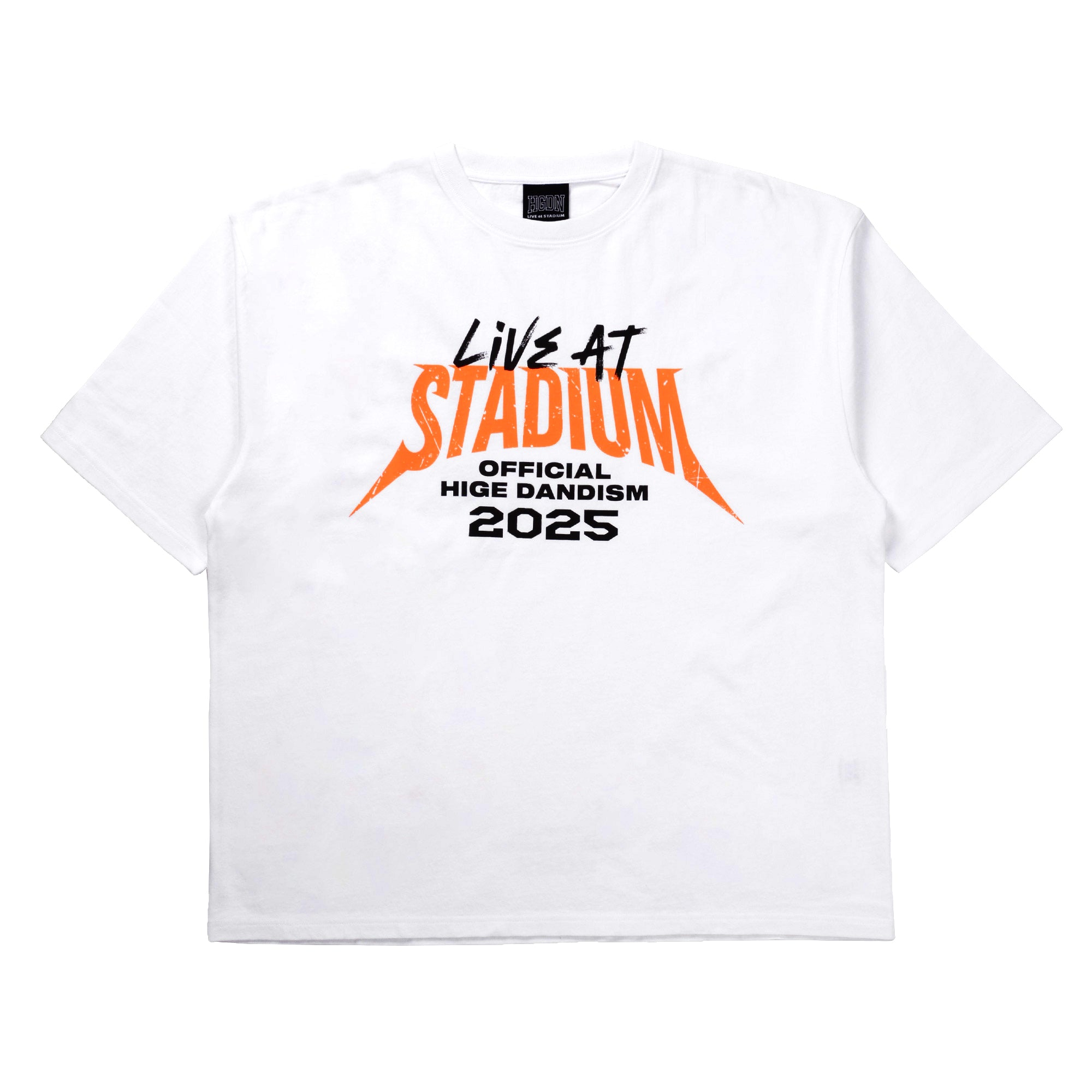 STADIUM T-shirt White – Official髭男dism ONLINE STORE