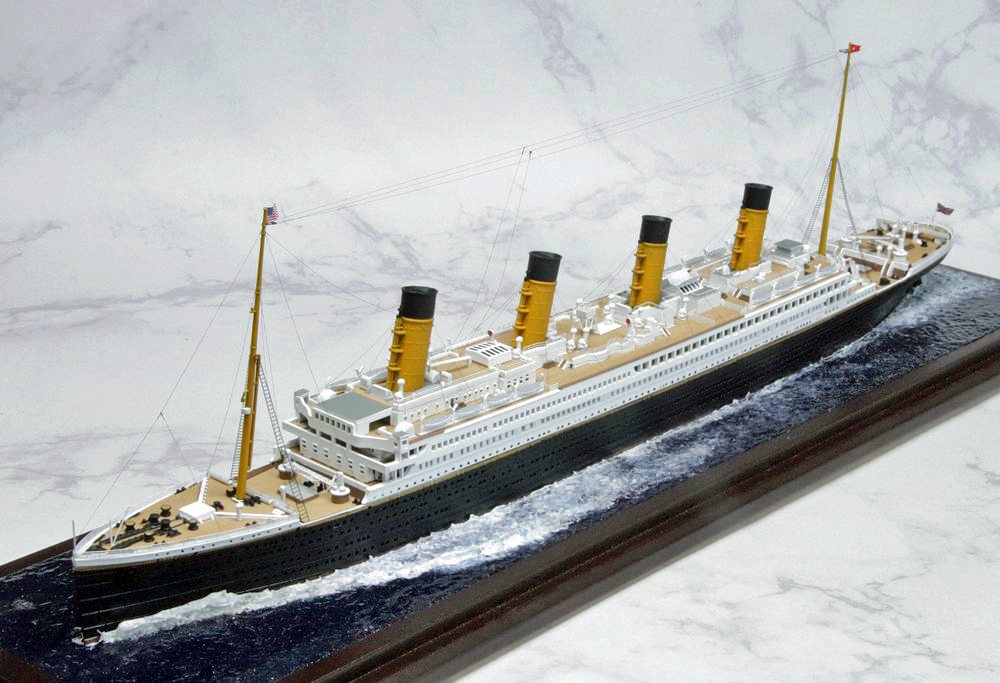 ショップ入荷情報】1/700客船「RMS タイタニック」ディテールアップ
