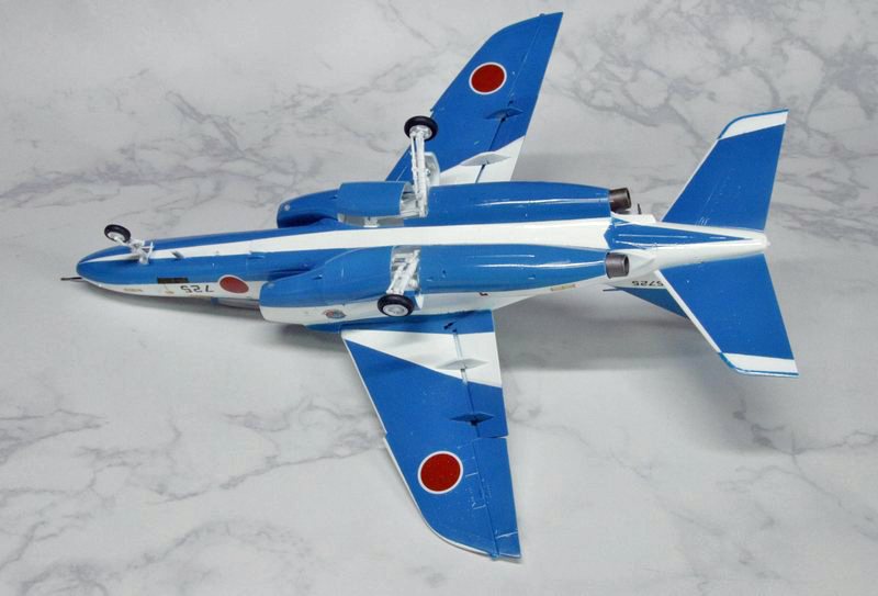 飛行機模型製作代行品】1/48「T-4 ブルーインパルス」「F-104J スター
