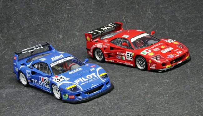 1/24「フェラーリ F40LM」完成写真 – 艦船模型製作代行モデル