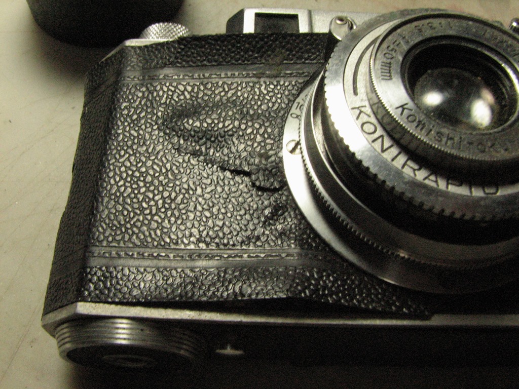 コニカ Ⅰ型(6656) Made in Occupied Japan | レトロカメラのスペース