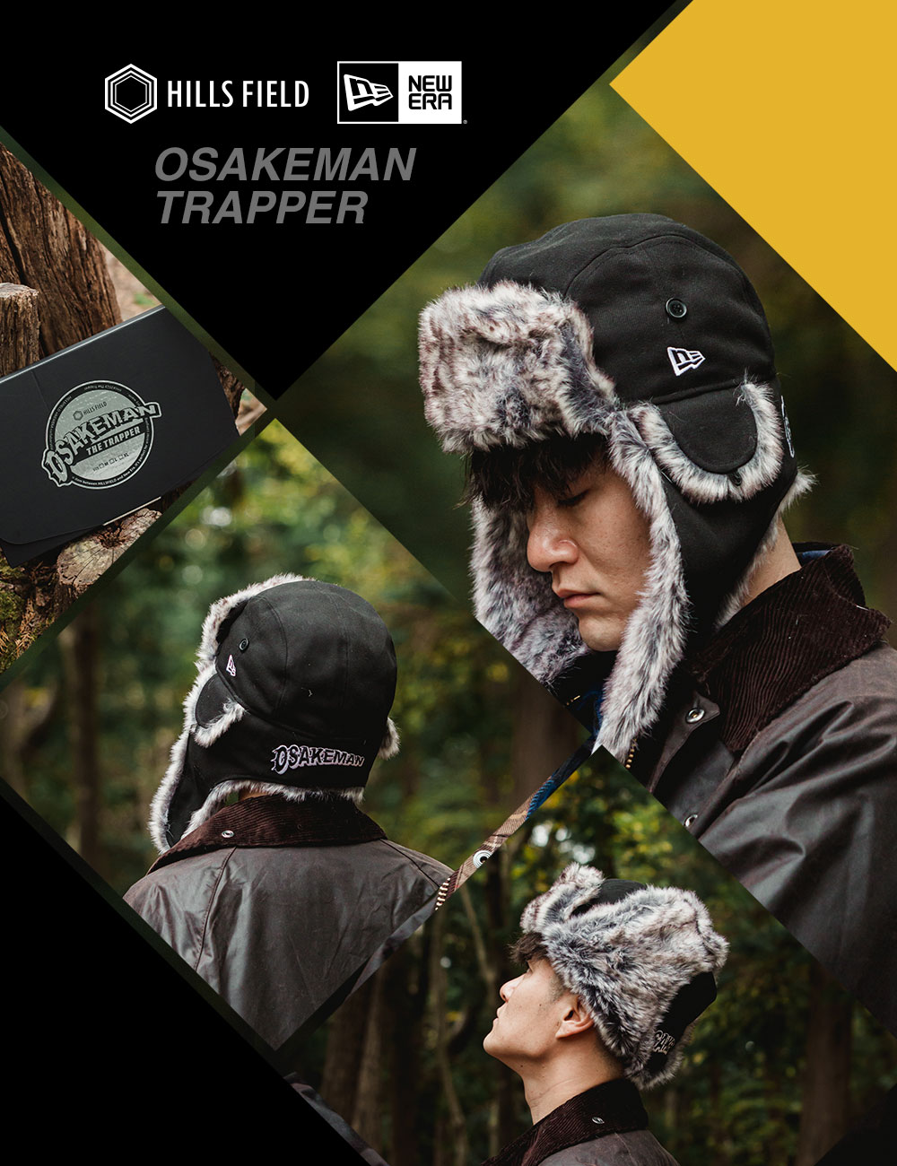 NEW ERA x HILLS FIELD OSAKEMAN トラッパー | HILLS FIELD(ヒルズ