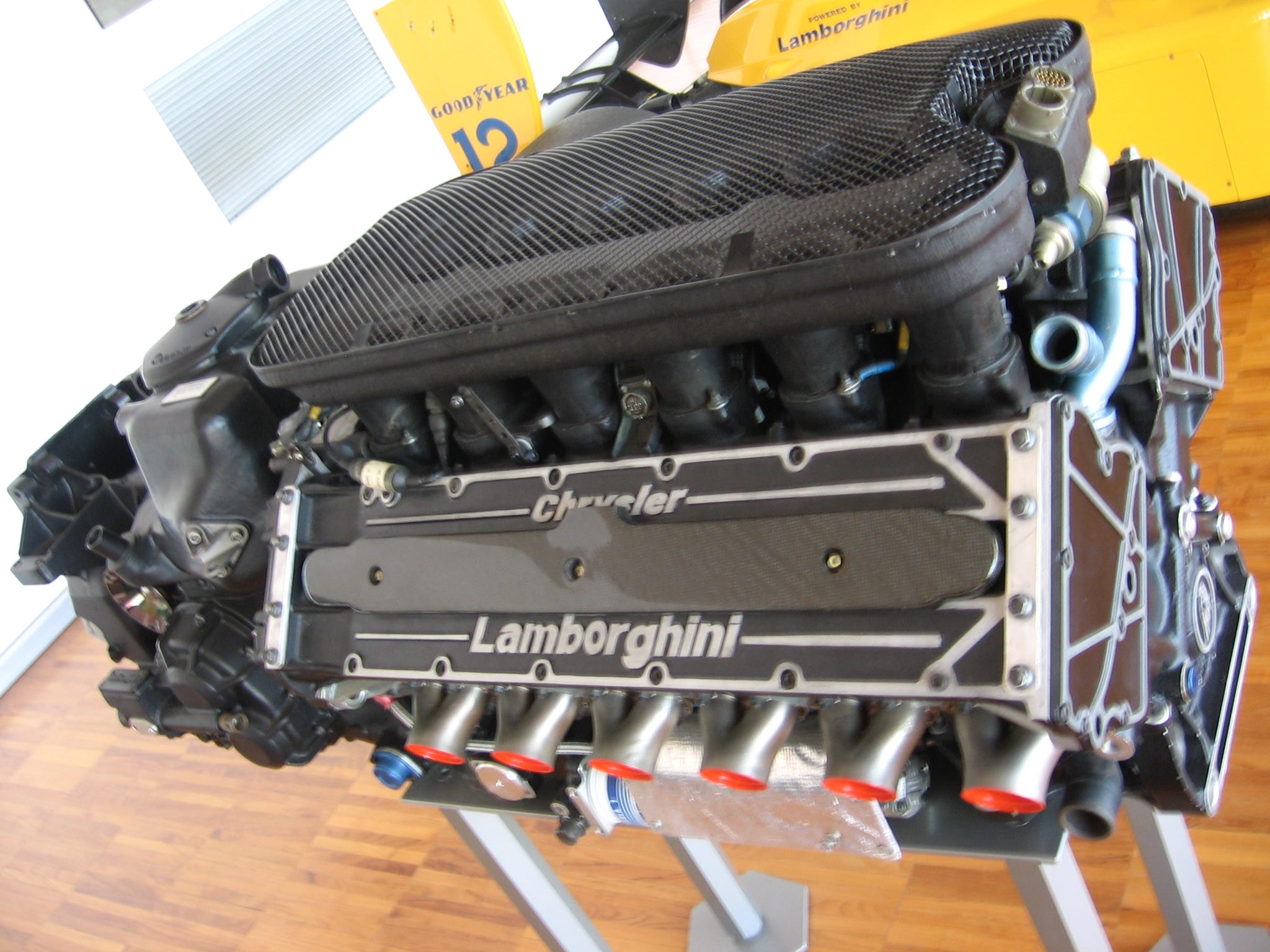 How About an Eight-Liter Lamborghini V12?