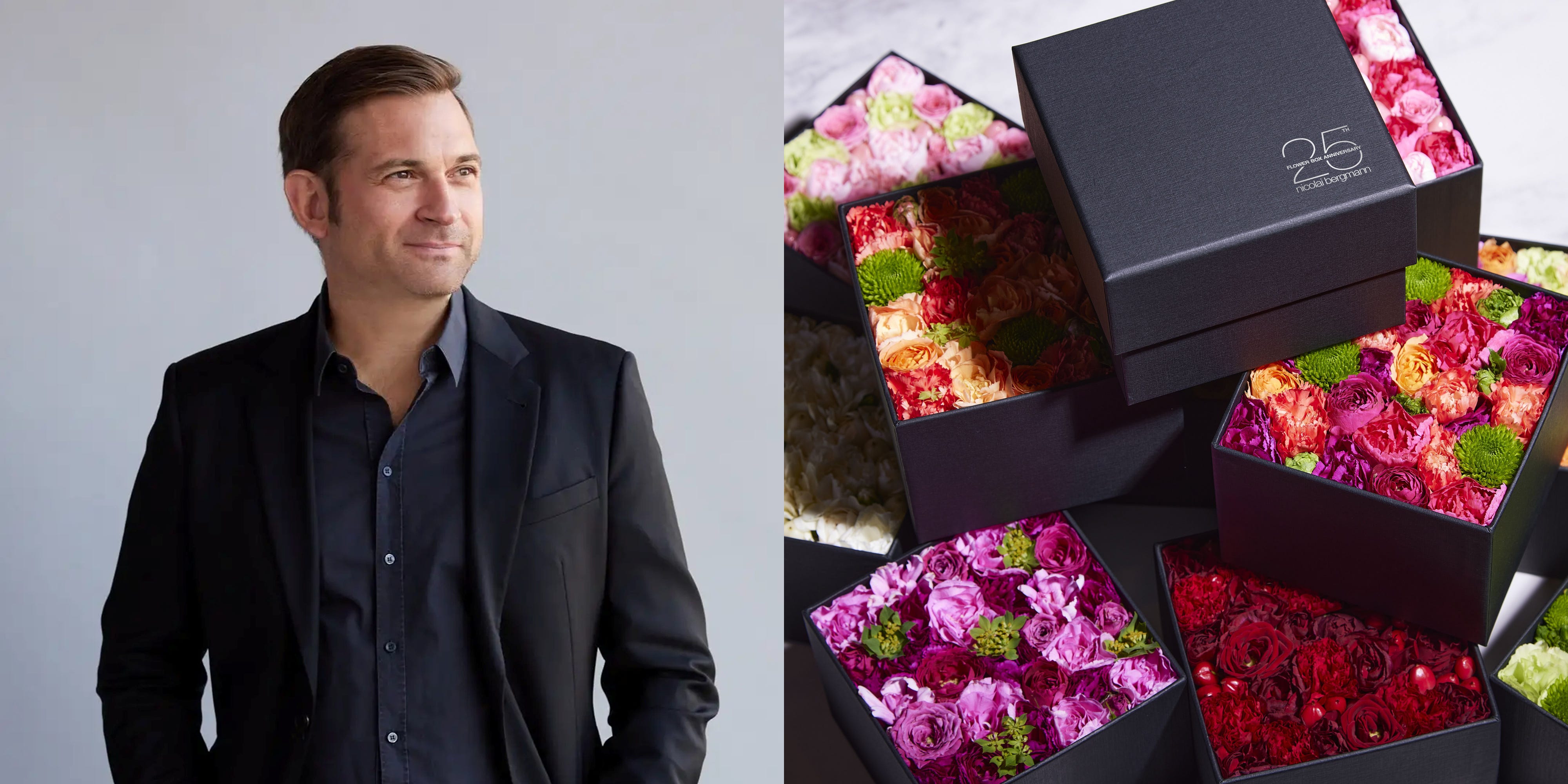 フラワーボックス」誕生25周年記念！ フラワーアーティストのニコライ