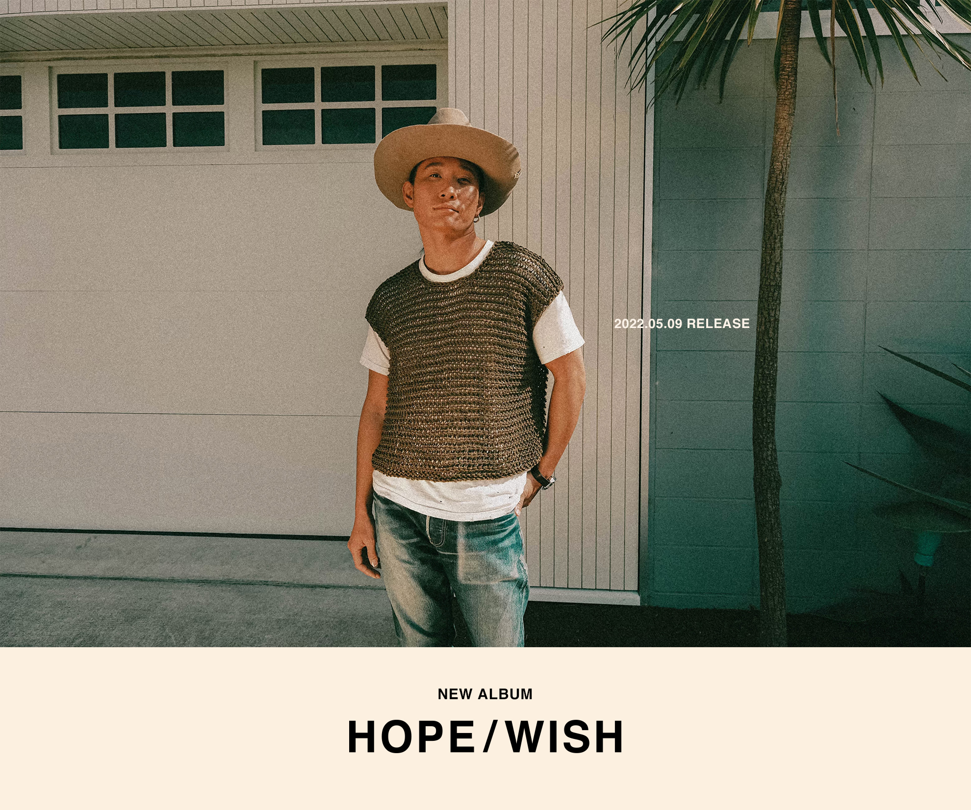 平井 大｜ALBUM「HOPE / WISH」2022.05.09 RELEASE