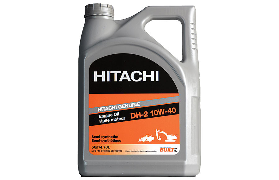 Hitachi Genuine Diesel Engine Oil DH-2 10W-40 - Hitachi