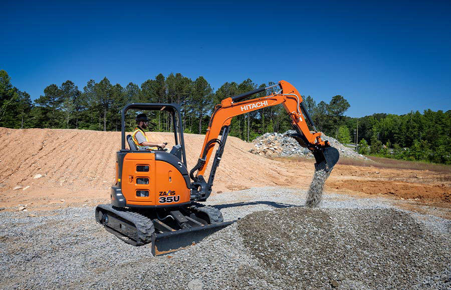 ZX35U-5N Compact Excavators - Hitachi Construction Machinery Americas