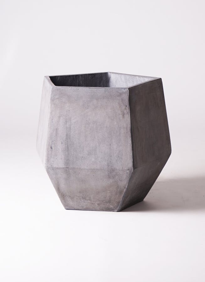 鉢カバー Eco Stone（エコストーン） 8号鉢用 Gray #stem F1806 | 鉢