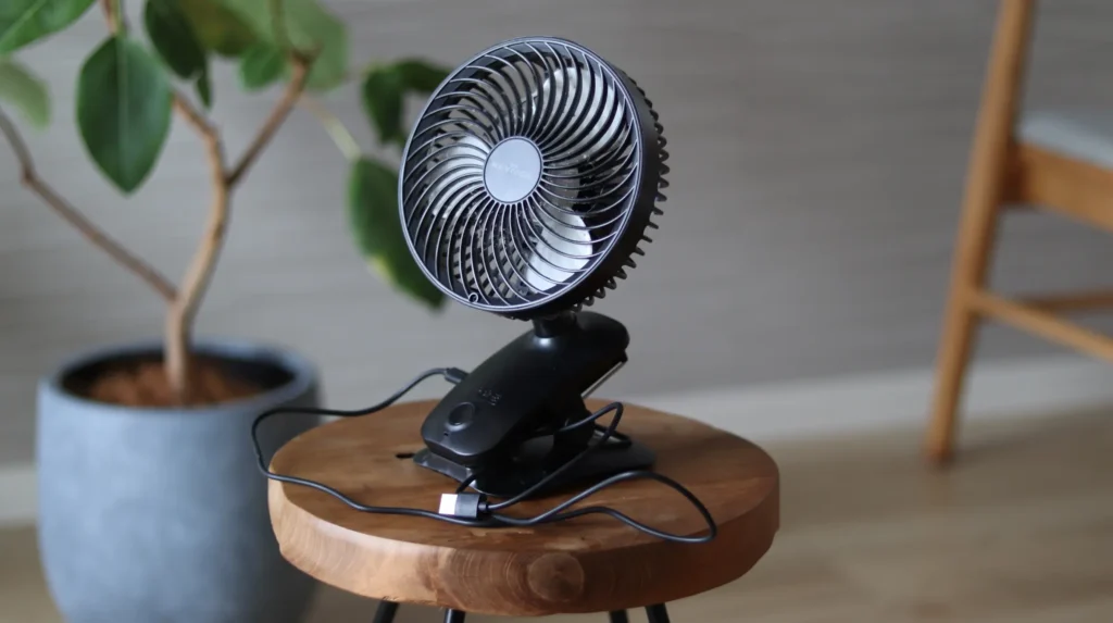 アガベと塊根植物におすすめのサーキュレーターはコレ！『keynice USB