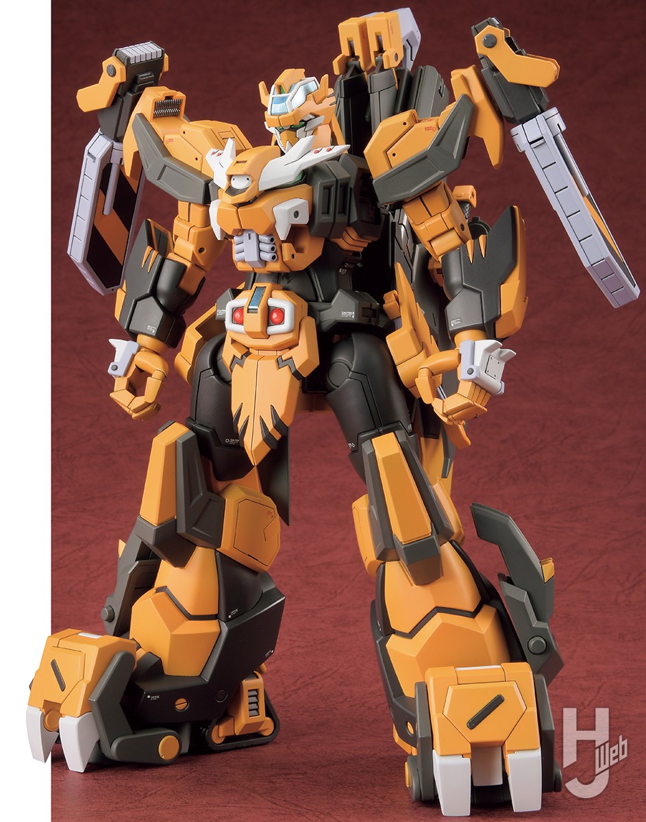 ついにキット化した「HGガンレオン」！変身ギミックを最大限に活かす